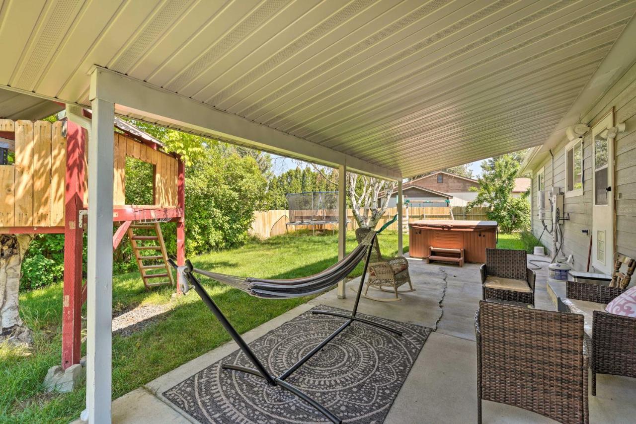 Lovely Twin Falls Home With Private Hot Tub! Luaran gambar